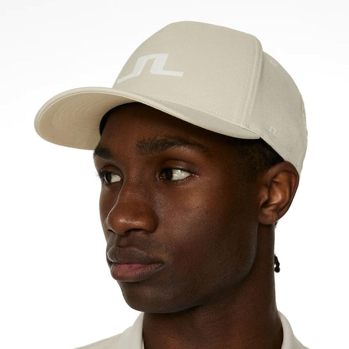 J.Lindeberg Heath Golf Cap Moonbeam - FW25 Men