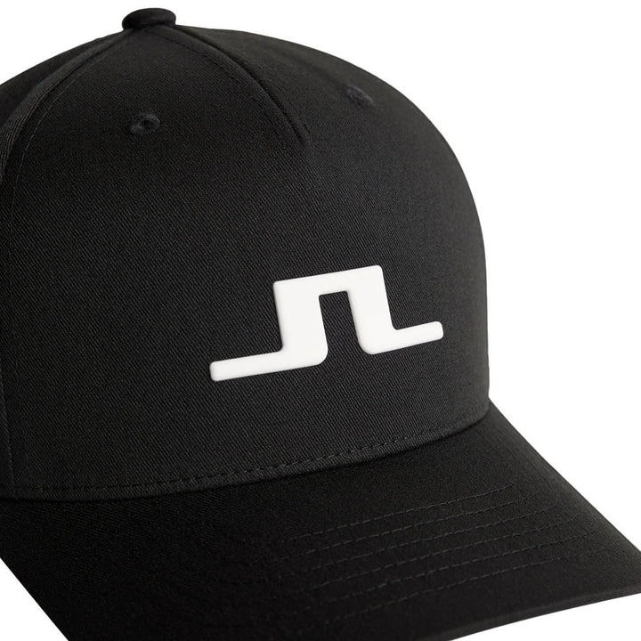 J.Lindeberg Heath Golf Cap Black - FW25 Men