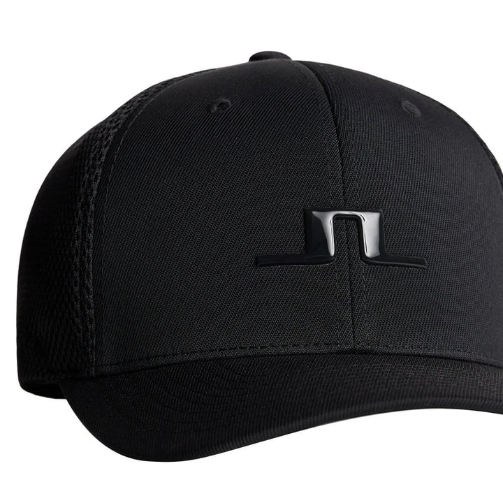 J.Lindeberg JL Pro Golf Cap Black - FW25 Men