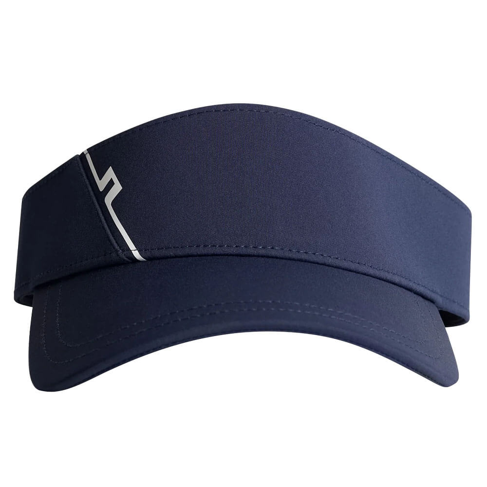 J.Lindeberg Yadino Golf Visor JL Navy - FW25 Men – Golfio