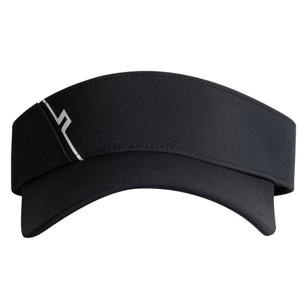 J.Lindeberg Yadino Golf Visor Black - FW25 Men