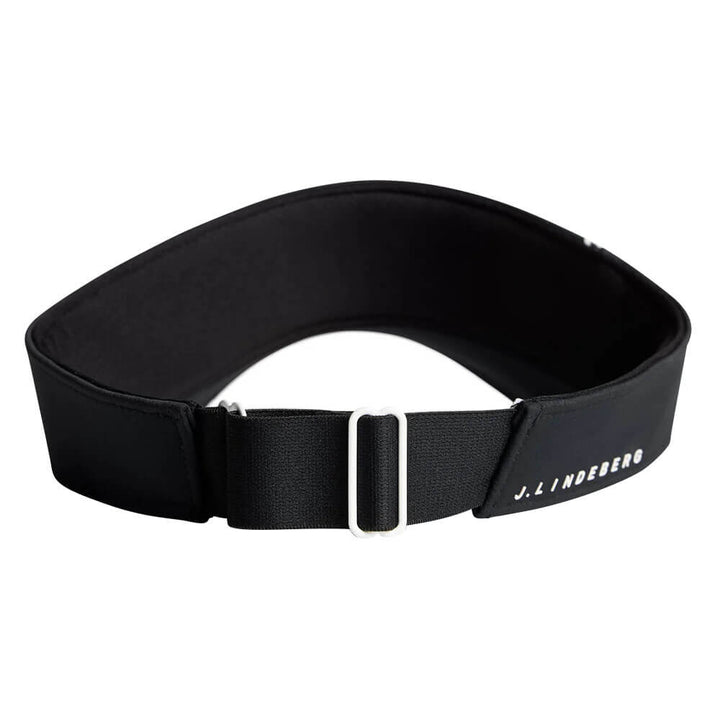 J.Lindeberg Yadino Golf Visor Black - FW25 Men