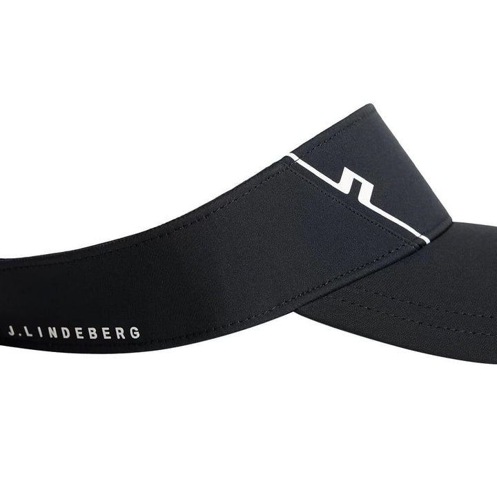 J.Lindeberg Yadino Golf Visor Black - FW25 Men