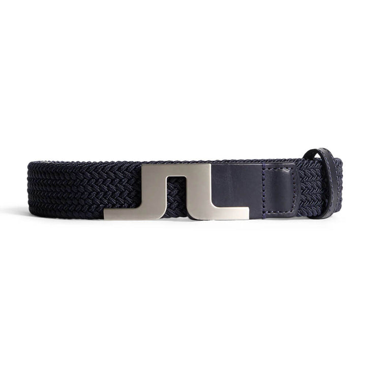 J.Lindeberg Berry Elastic Golf Belt JL Navy - FW25 Men