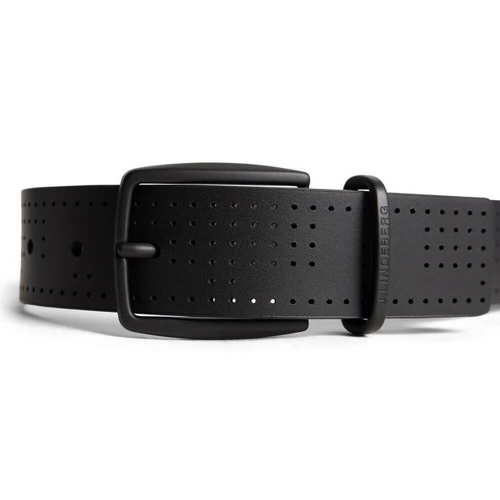 J.Lindeberg Vent Golf Belt Black - FW25 Men