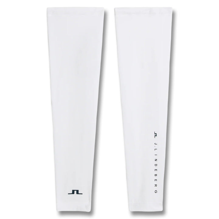 J.Lindeberg Enzo Golf Sleeve White - FW25 Men