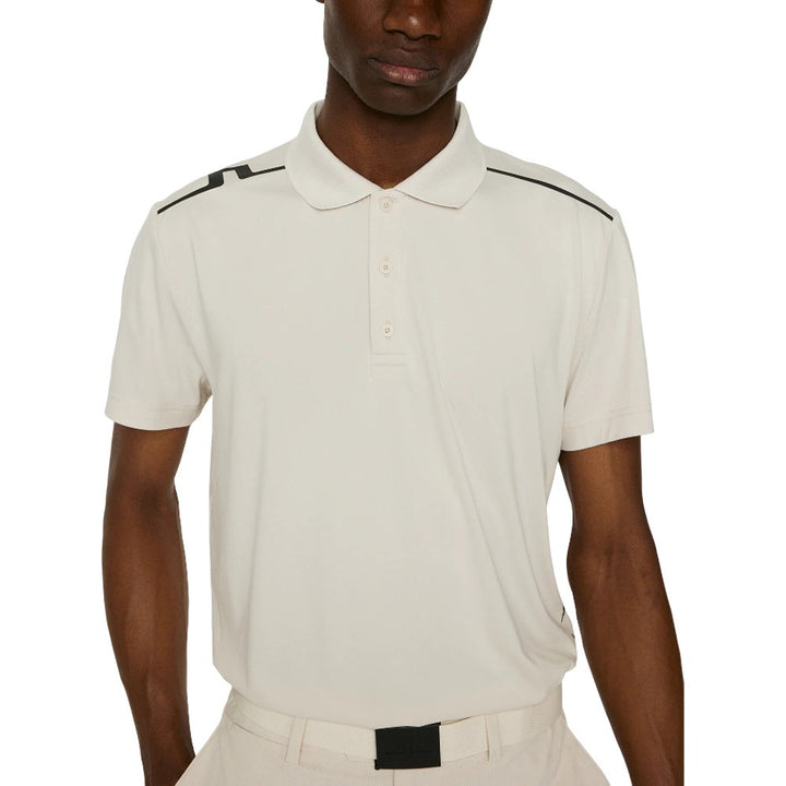 J.Lindeberg Lionel Golf Polo Moonbeam - FW25 Men