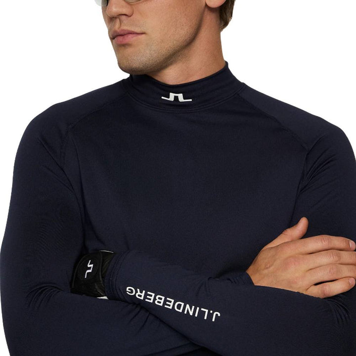 J.Lindeberg Ello Brushsed Top Golf Baselayer JL Navy - FW25 Men