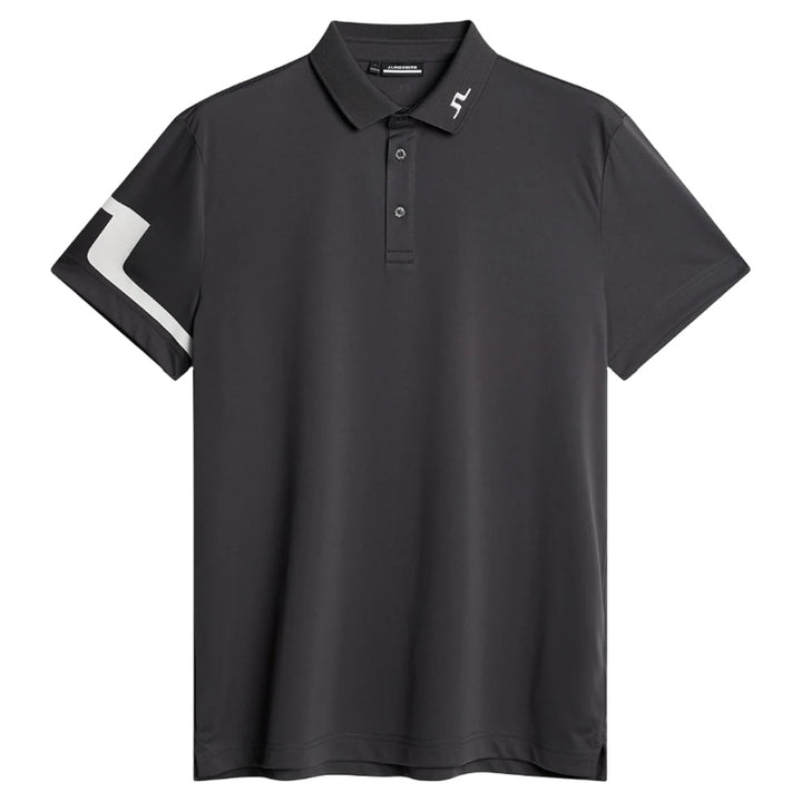 J.Lindeberg Heath Golf Polo Asphalt - FW25 Men