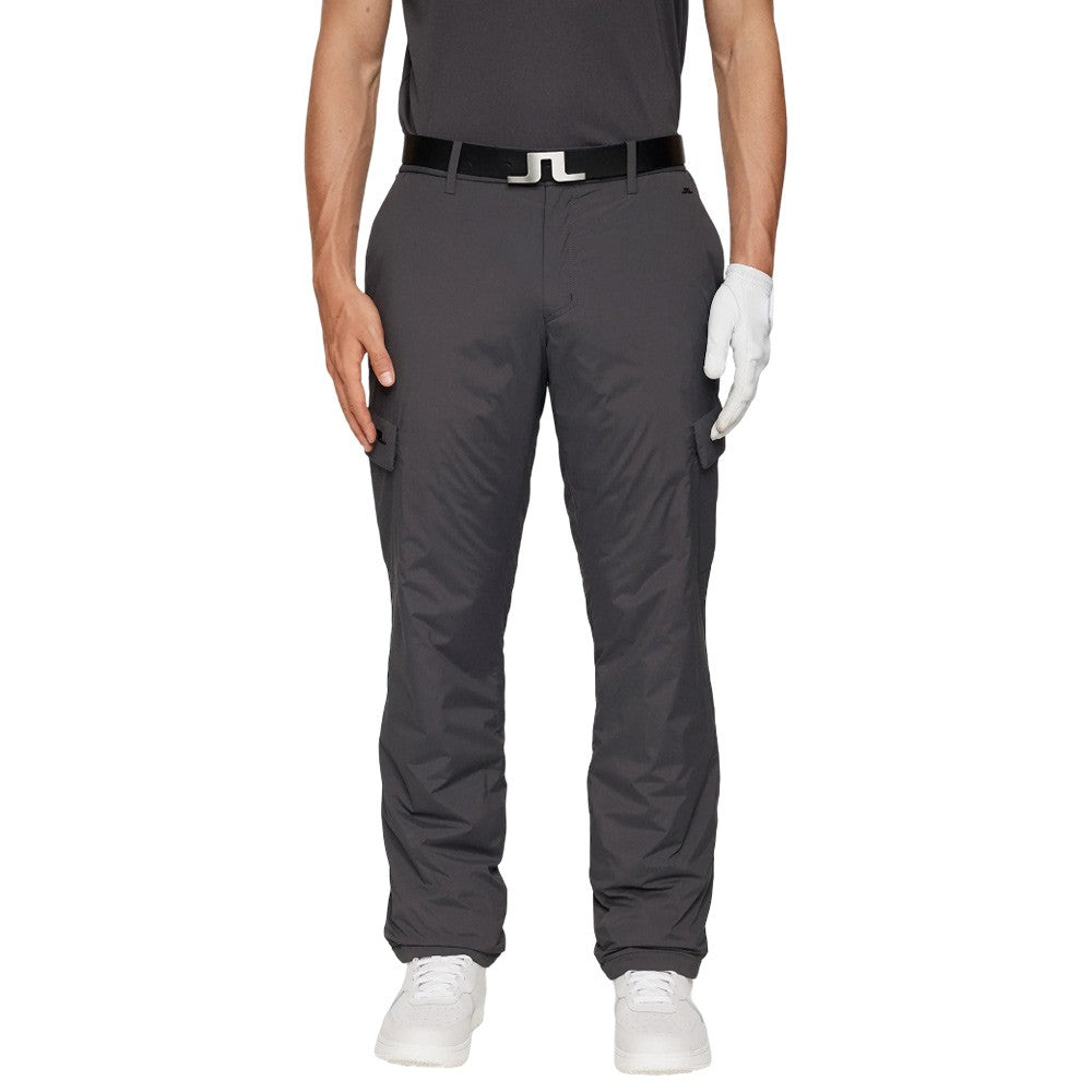 J.Lindeberg Aksel Padded Cargo Golf Pants Asphalt - FW25 Men – Golfio