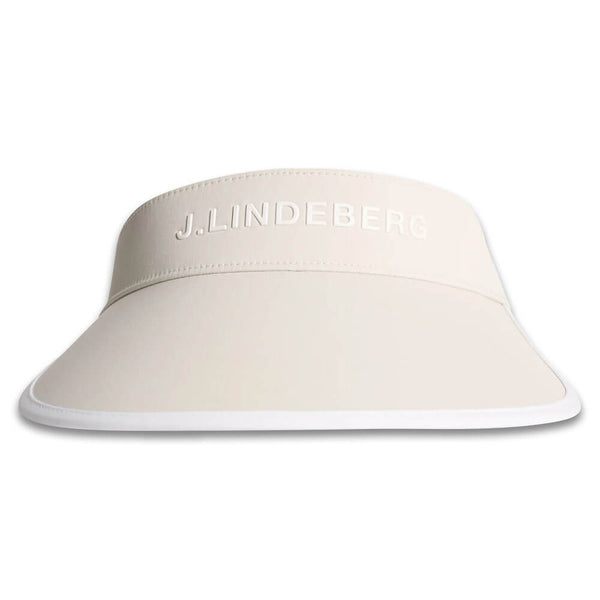 J.Lindeberg Alba Big Golf Visor Moonbeam - FW25 Women