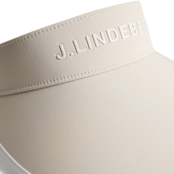 J.Lindeberg Alba Big Golf Visor Moonbeam - FW25 Women