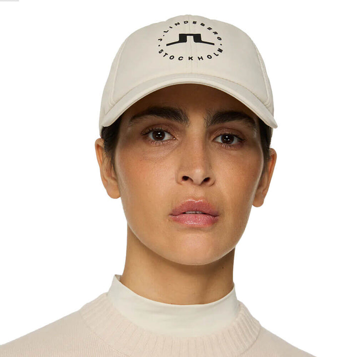 J.Lindeberg Shift Golf Cap Moonbeam - FW25 Women