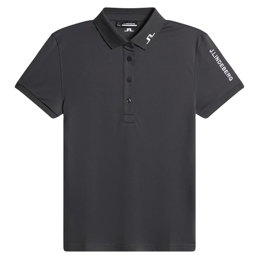 J.Lindeberg Tour Tech Golf Polo Asphalt - FW25 Women – Golfio