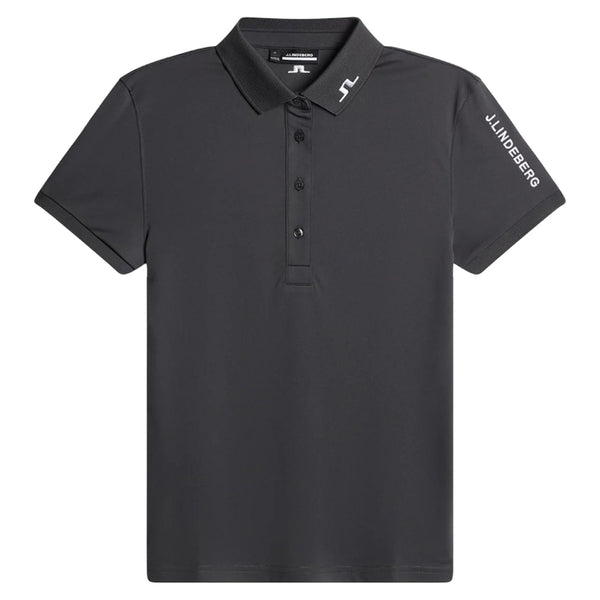J.Lindeberg Tour Tech Golf Polo Asphalt - FW25 Women