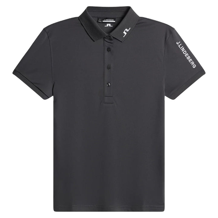J.Lindeberg Tour Tech Golf Polo Asphalt - FW25 Women