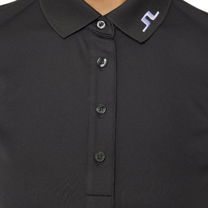 J.Lindeberg Tour Tech Golf Polo Asphalt - FW25 Women