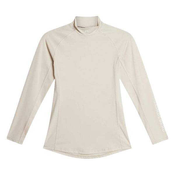 J.Lindeberg Ella Compression Top Golf Baselayer Moonbeam - FW25 Women