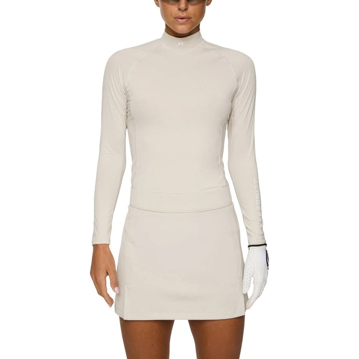 J.Lindeberg Ella Compression Top Golf Baselayer Moonbeam - FW25 Women
