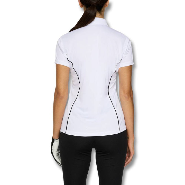 J.Lindeberg Leyla Golf Polo White - FW25 Women