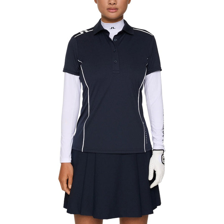 J.Lindeberg Leyla Golf Polo JL Navy - FW25 Women