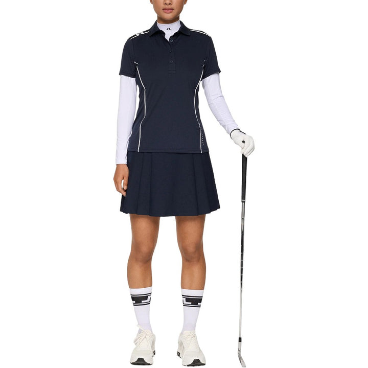 J.Lindeberg Leyla Golf Polo JL Navy - FW25 Women