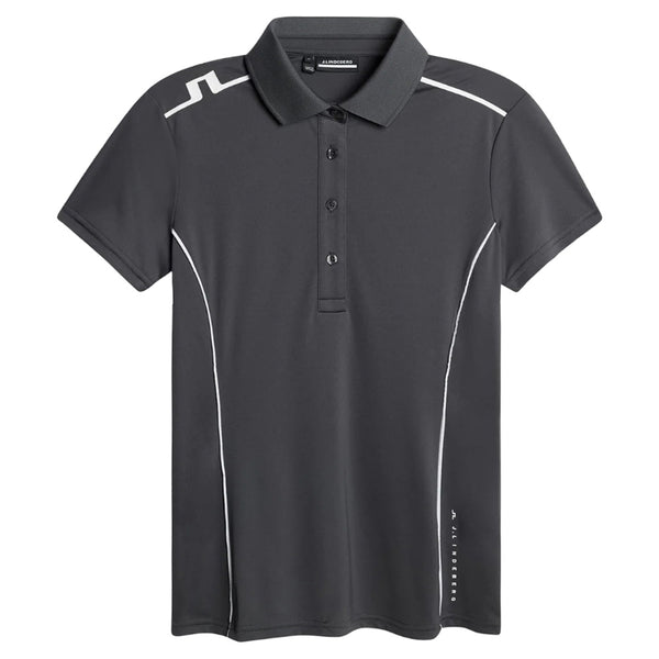 J.Lindeberg Leyla Golf Polo Asphalt - FW25 Women