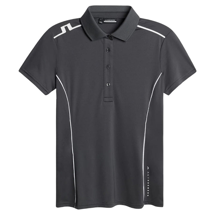 J.Lindeberg Leyla Golf Polo Asphalt - FW25 Women