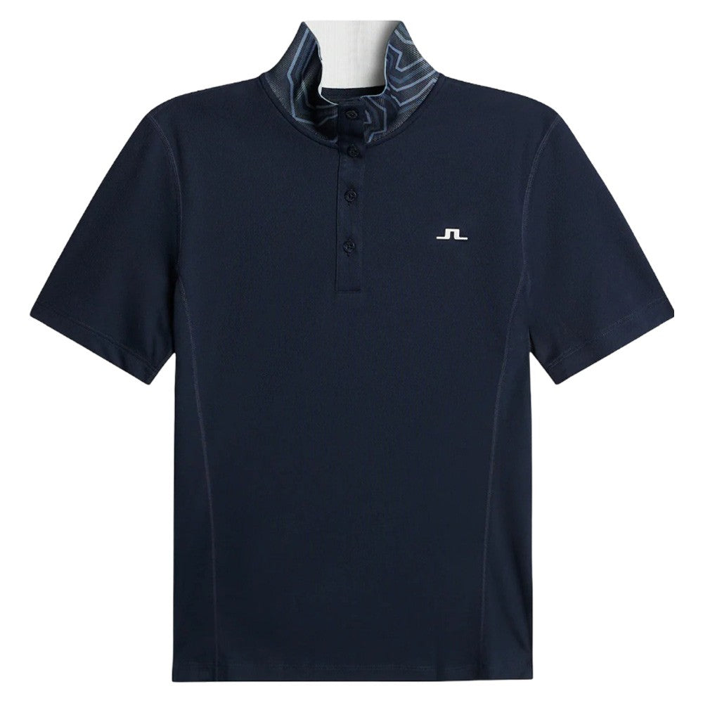 J.Lindeberg Piper Golf Polo JL Navy - FW25 Women – Golfio