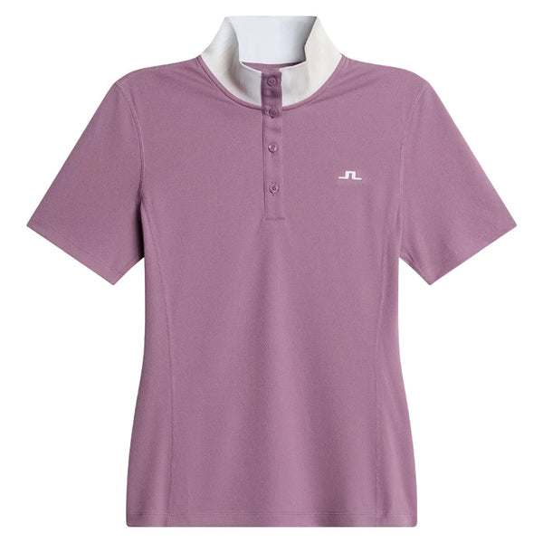 J.Lindeberg Piper Golf Polo Very Grape - FW25 Women