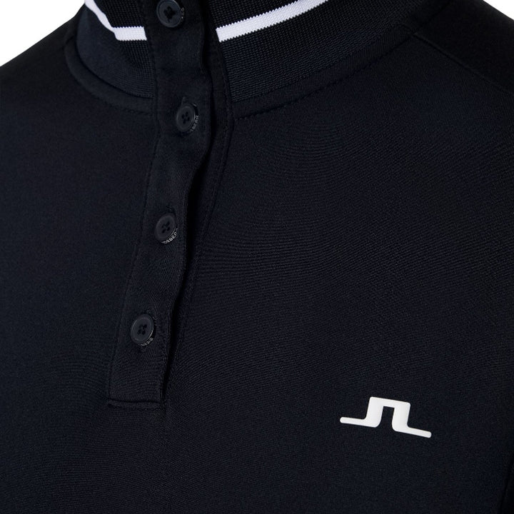 J.Lindeberg Hertta Longsleeve Golf Polo JL Navy - FW25 Women