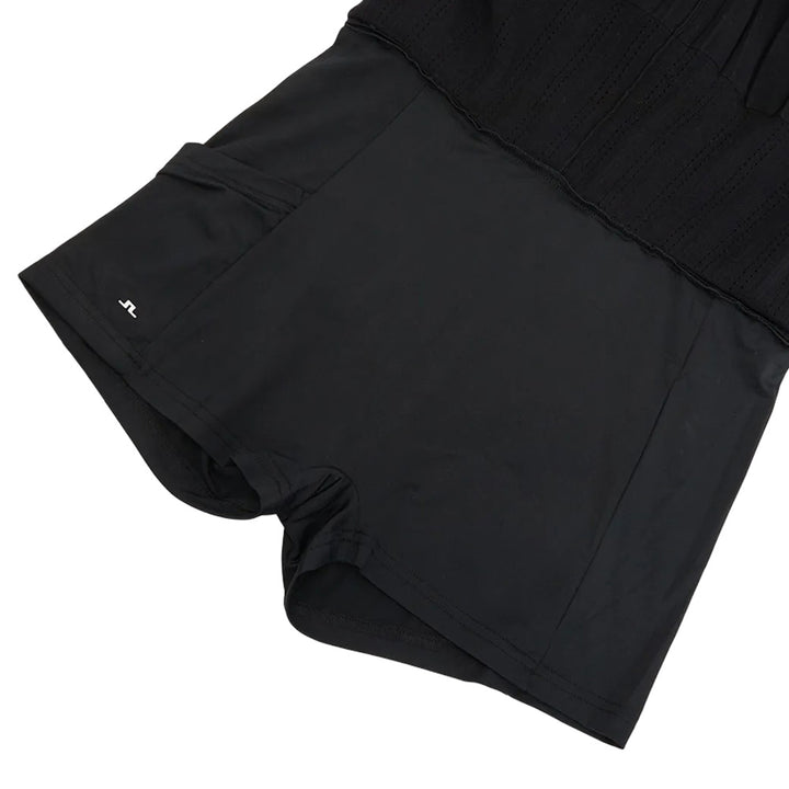 J.Lindeberg Eden Knitted Golf Skirt Black - FW25 Women
