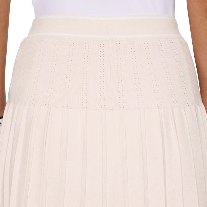 J.Lindeberg Eden Knitted Golf Skirt Grey Lilac - FW25 Women