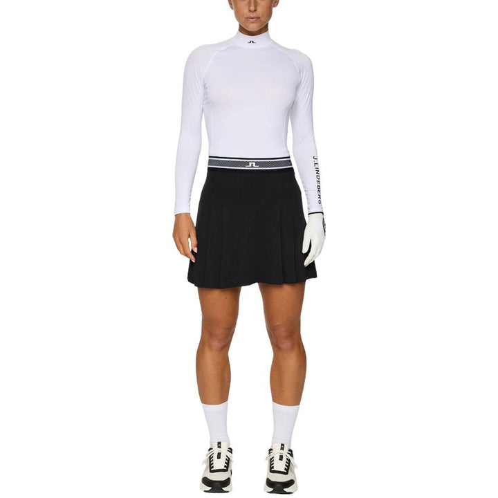 J.Lindeberg Harlow Golf Skirt Black - FW25 Women