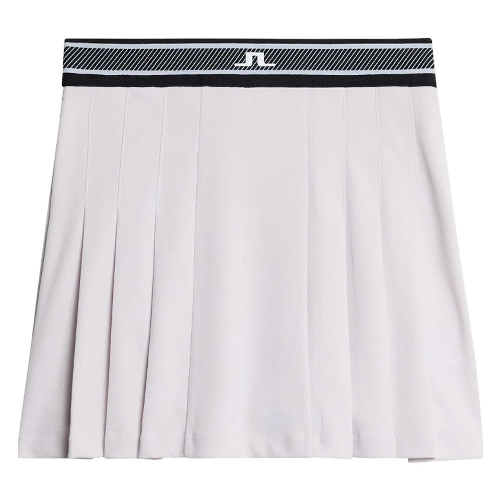 J.Lindeberg Harlow Golf Skirt Grey Lilac - FW25 Women – Golfio