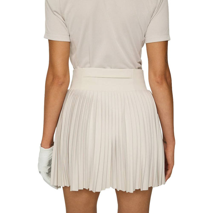 J.Lindeberg Binx Golf Skirt Moonbeam - FW25 Women