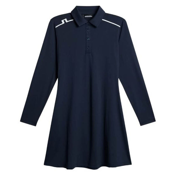 J.Lindeberg Gizelle Longsleeve Golf Dress JL Navy - FW25 Women
