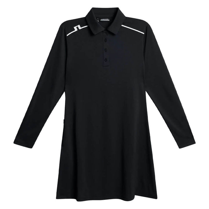 J.Lindeberg Gizelle Longsleeve Golf Dress Black - FW25 Women