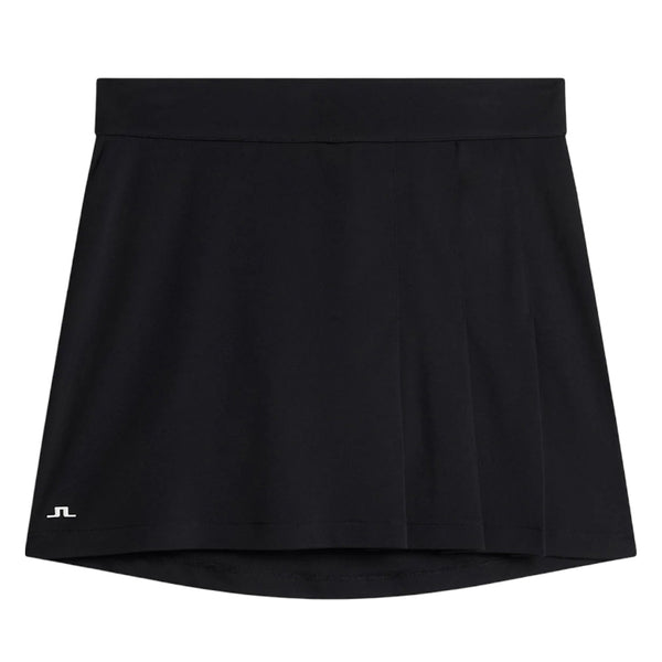 J.Lindeberg Thea Golf Skirt Black - FW25 Women