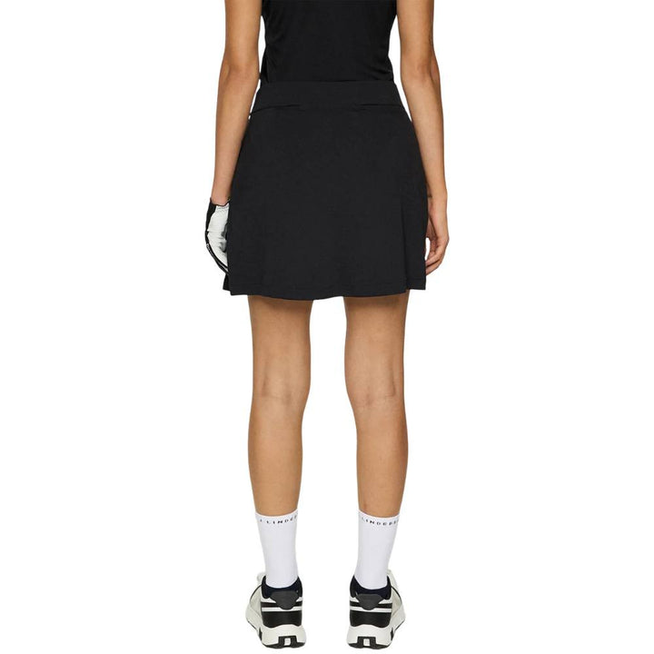 J.Lindeberg Thea Golf Skirt Black - FW25 Women