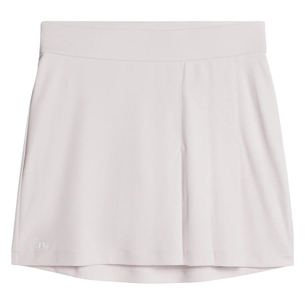 J.Lindeberg Thea Golf Skirt Grey Lilac - FW25 Women