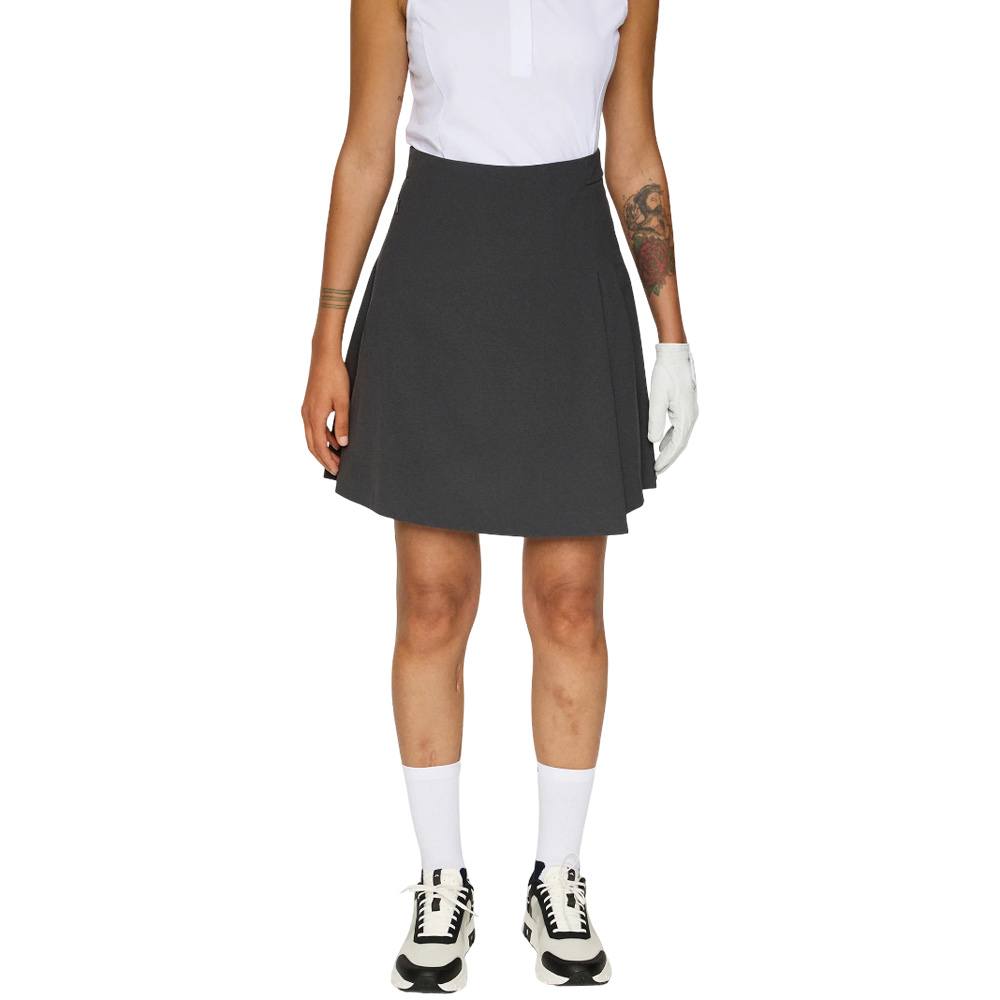 J.Lindeberg Joy Golf Skirt Dark Grey Melange - FW25 Women J.Lindeberg Joy Golf Skirt Dark Grey Melange - FW25 Women
