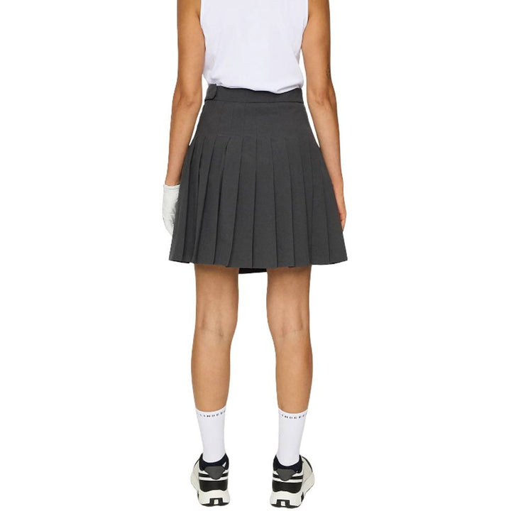 J.Lindeberg Joy Golf Skirt Dark Grey Melange - FW25 Women