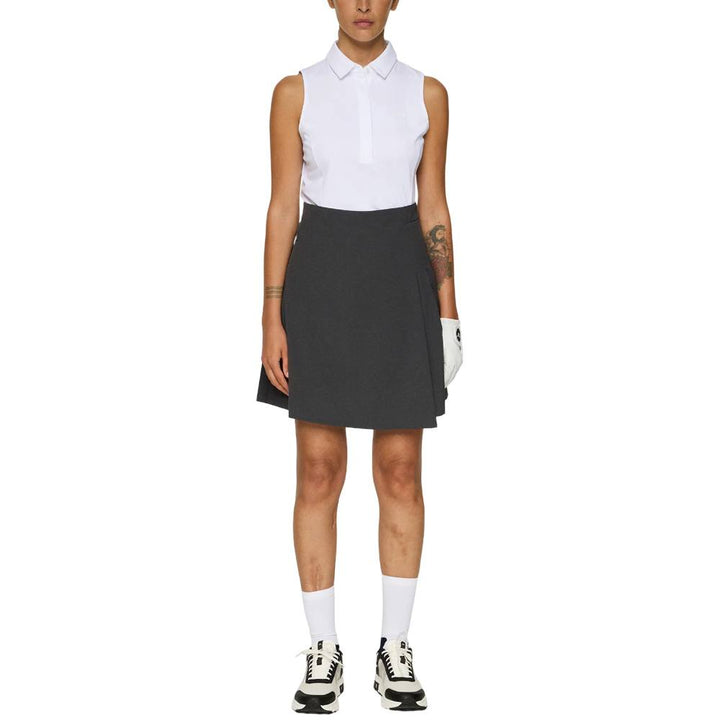 J.Lindeberg Joy Golf Skirt Dark Grey Melange - FW25 Women