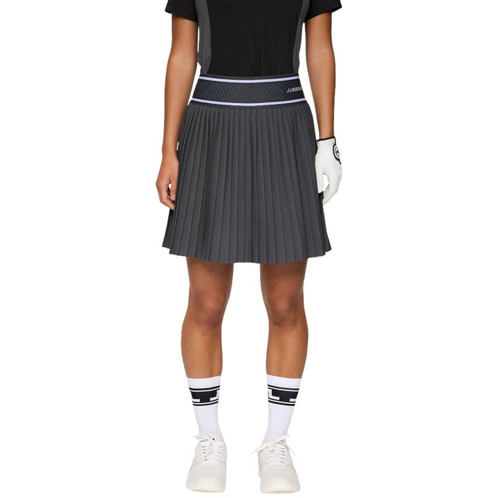 J.Lindeberg Twiggy Golf Skirt Asphalt - FW25 Women