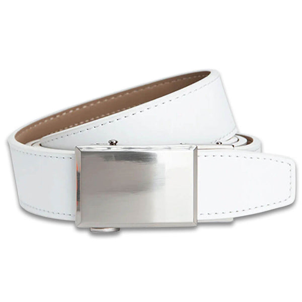 Nexbelt Shield V.3 Dress Ratchet Golf Belt White - 25 Men