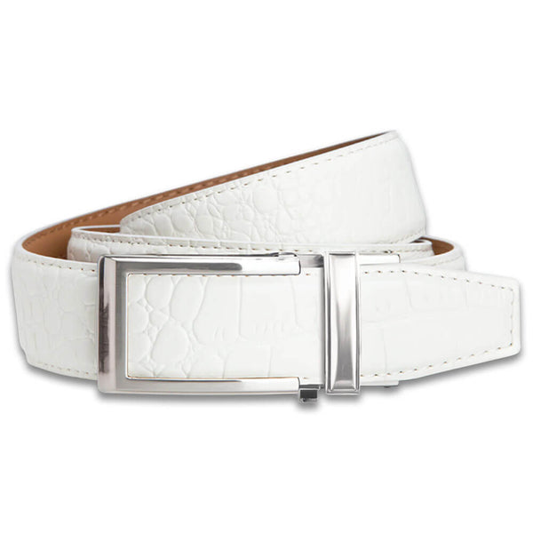 Nexbelt Alligator V2 Golf Belt Pearl White - 25 Men