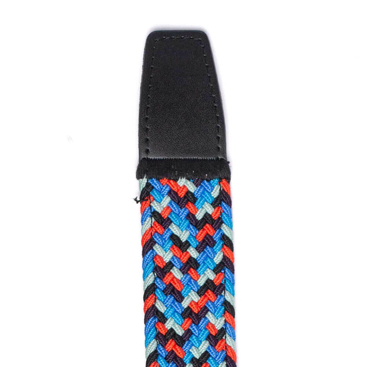 Nexbelt Braided Golf Belt Blue/Red/Grey - 25 Men
