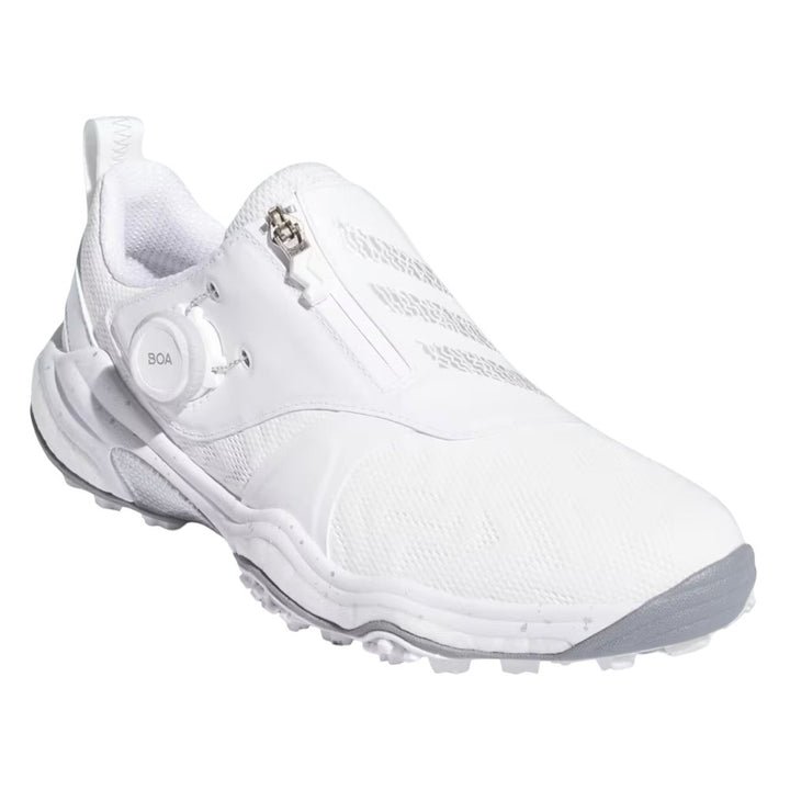 Adidas CodeChaos BOA 25 Spikeless Golf Shoes Cloud White/Silver Metallic/Grey Two - FW25 Men