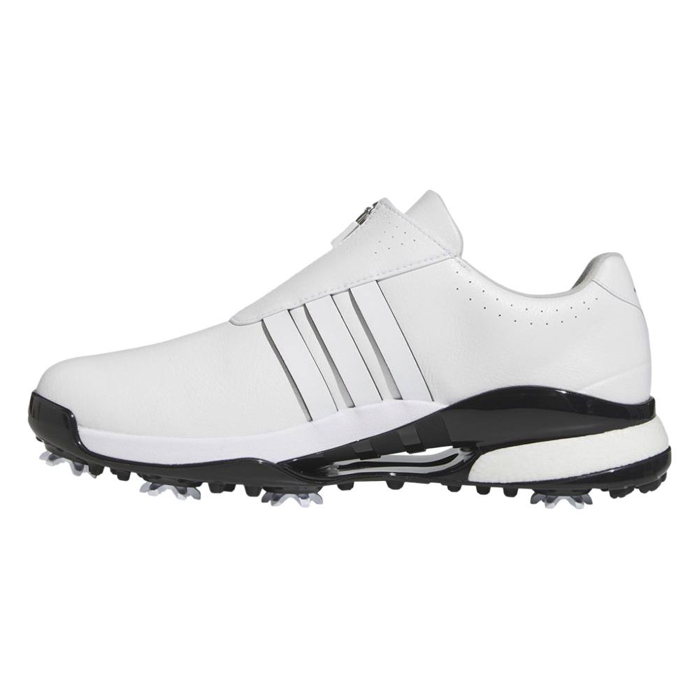 adidas Men's Tour360 24 BOA Boost Golf Shoes, White Black / Medium / 10.5
